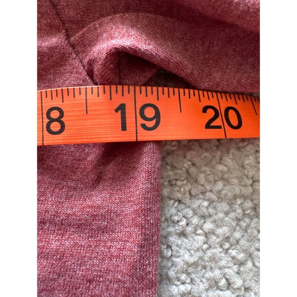 Volcom Mens Heather Red T-Shirt With Gray Chest Pocket Medium Size Cotton Blend - Picture 4 of 6